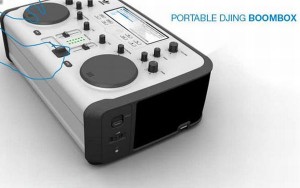 portable djing boombox