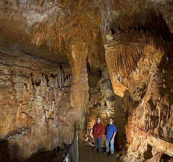 Bridal Cave in the Ozarks of Missouri