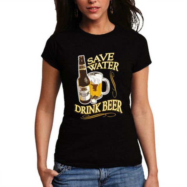 save water drink beer