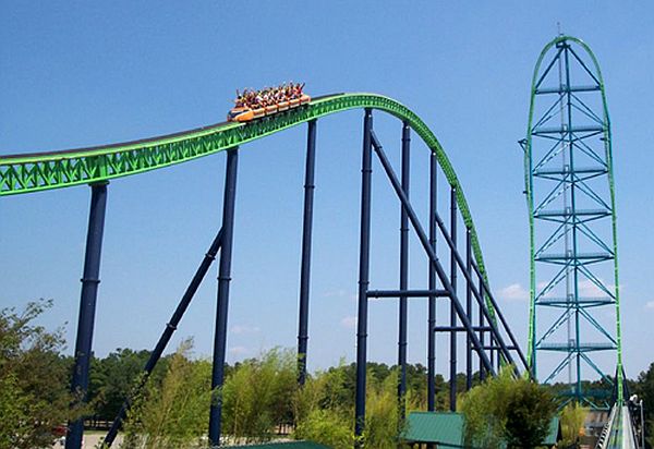 Kingda Ka roller coaster