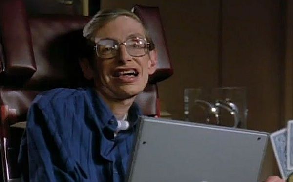 Stephen Hawkins as an actor