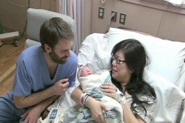 Philadelphia mom delivers baby on sled