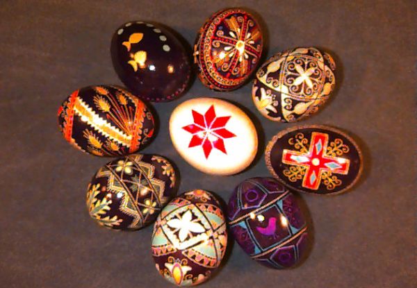 Ukranian Pysanka Easter Eggs