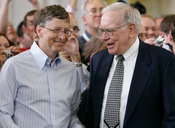 Bill Gates and Warren Buffet
