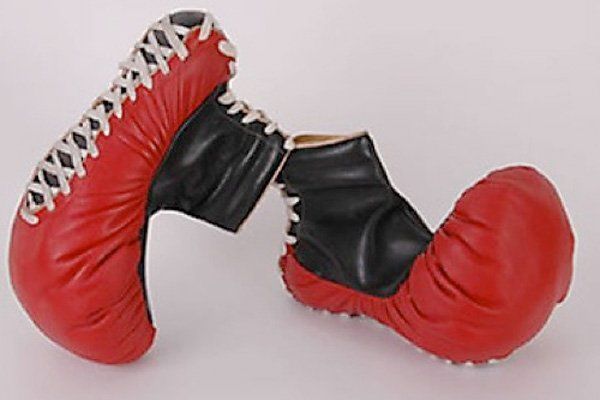 Boxing glove shoes