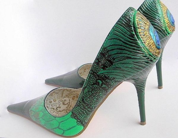 The peacock shoes