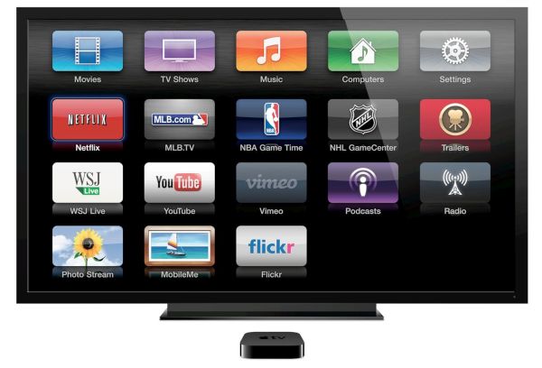 Apple TV with apps1