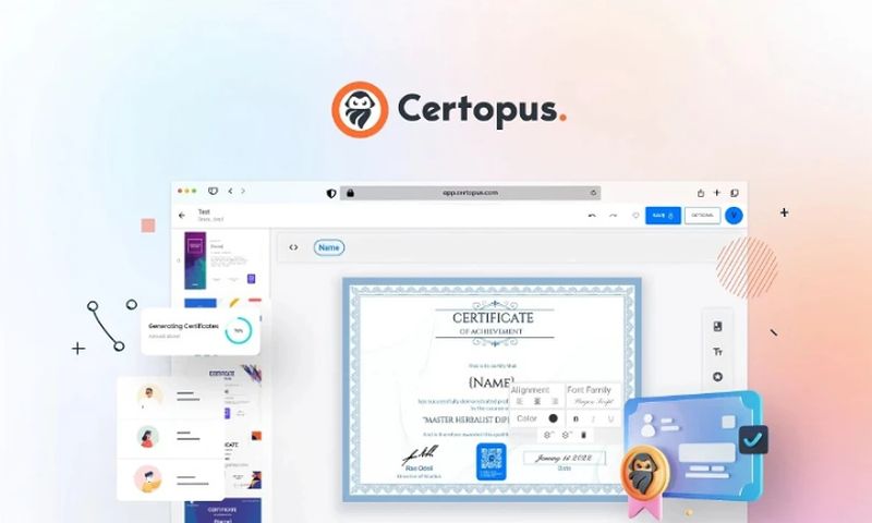 Certopus – The All-In-One Solution For Complete Certification Issuance Process